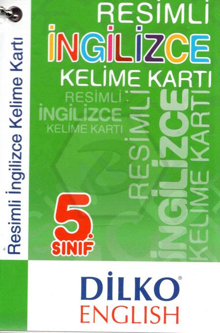 Dilko 5. Sınıf İngilizce Kelime Kartı