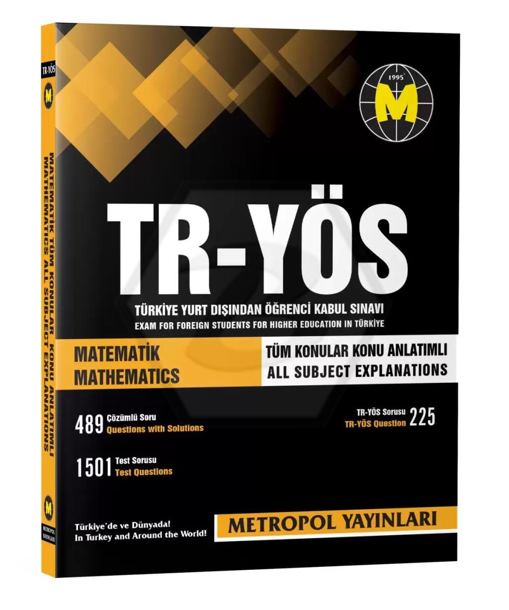 YÖS Matematik Tüm Konular (Konu Anlatımlı-Örnek Çözümlü)