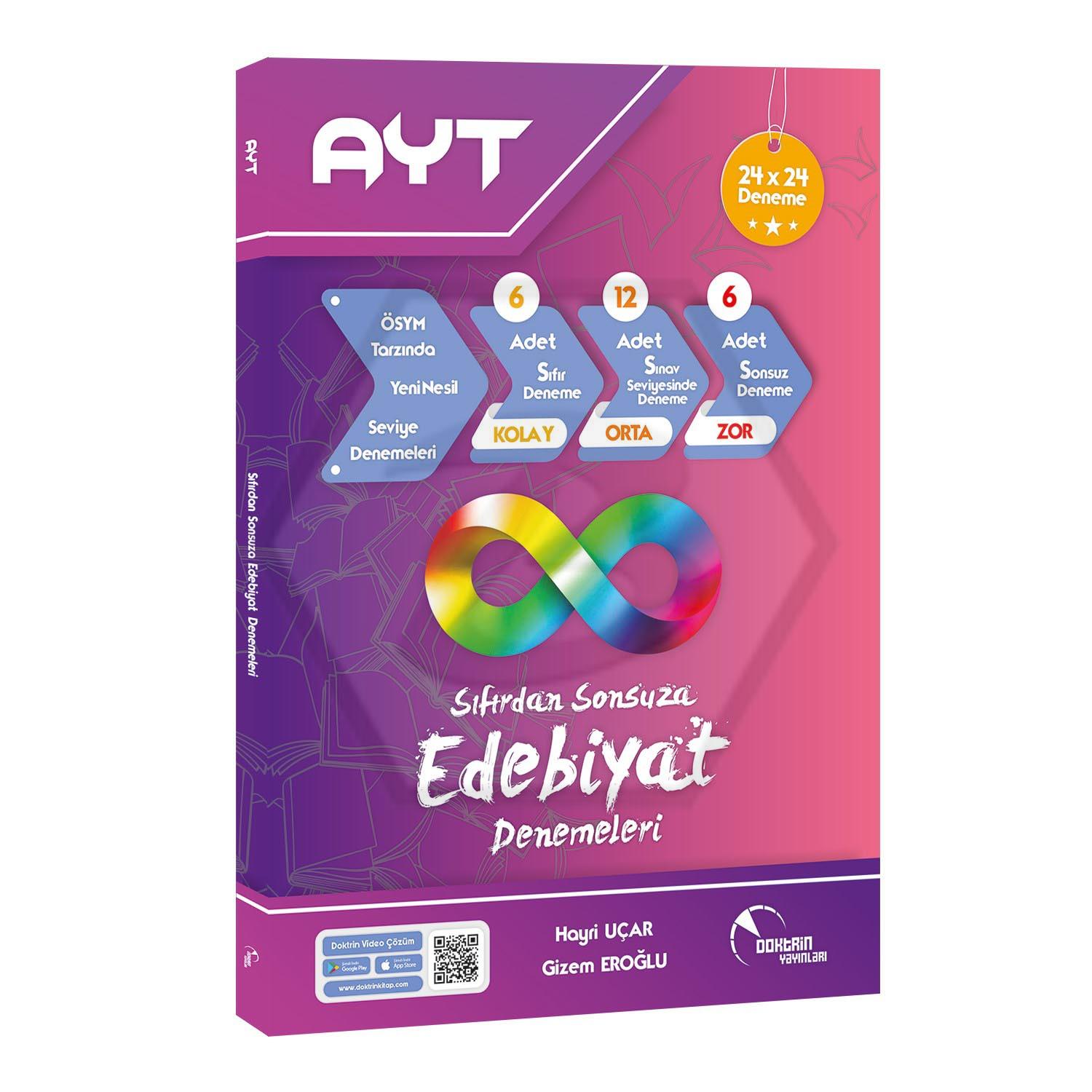 2026 AYT Sıfırdan Sonsuza Edebiyat 24x24 Deneme 