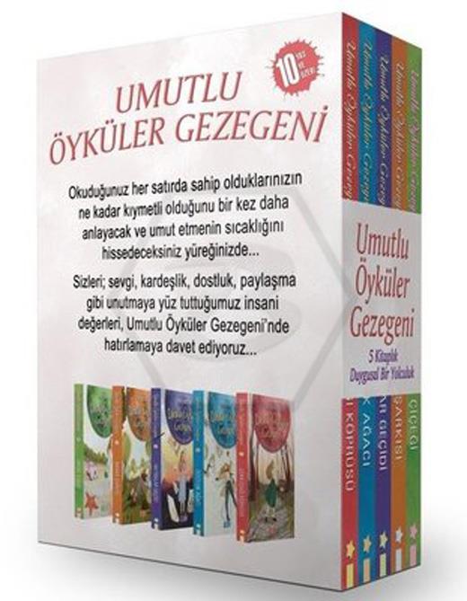 Umutlu Öyküler Gezegeni - 5 Kitap Takım Kutulu