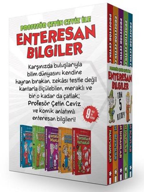 Enteresan Bilgiler Seti - 5 Kitap Takım Kutulu