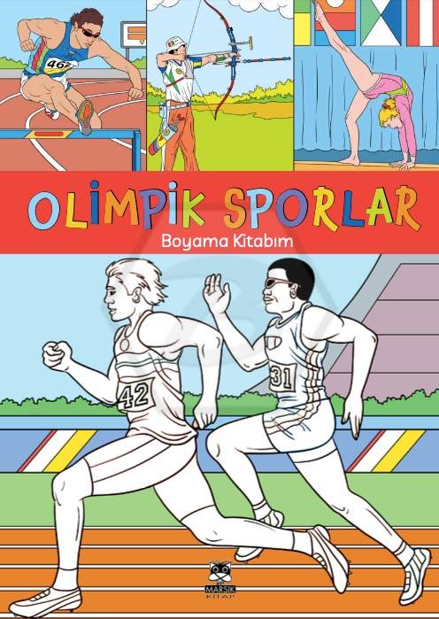 Olimpik Sporlar Boyama Kitabım