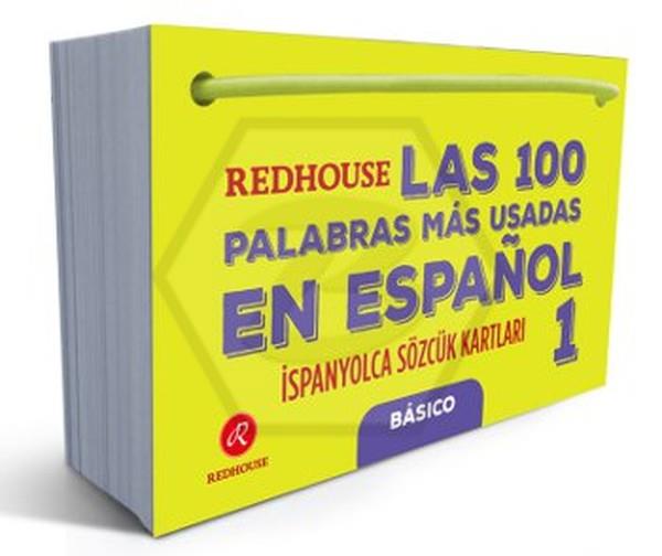 Redhouse Las 100 Palabras Mas Usadas En Espanol - 1 (İspanyolca dil kartları) 