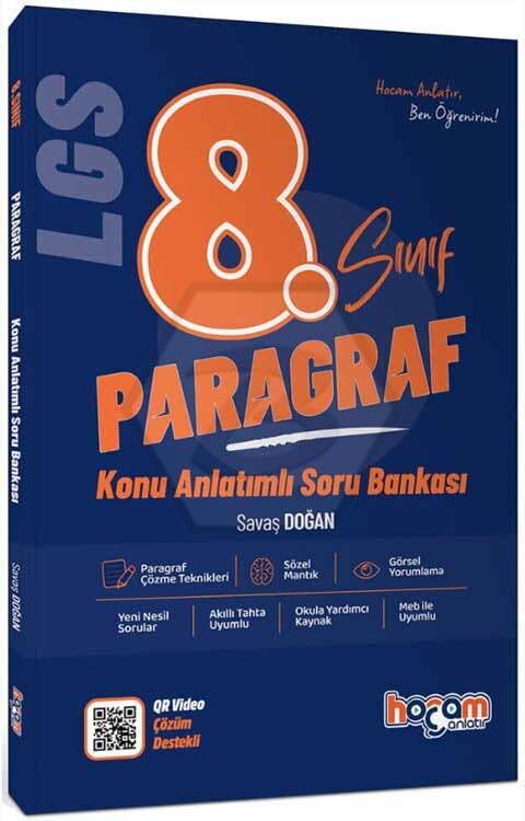LGS 8. Sınıf Paragraf Konu Anlatımlı Soru Bankası