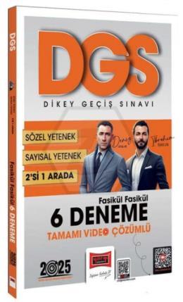 2025 DGS Sayısal-Sözel 2`si Bir Arada Fasikül Fasikül 6 Deneme