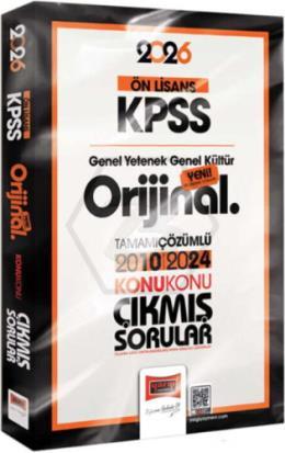 2026 KPSS Ön Lisans GK-GY Orijinal 2010-2024 Konu Konu Çıkmış Sorular