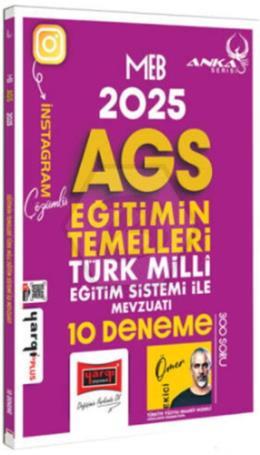 2025 MEB-AGS Eğitimin Temelleri Türk Milli Eğitim Sistemi ile Mevzuatı 10 Deneme