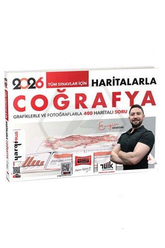 2026 Tüm Sınavlar İçin Haritalarla Coğrafya Grafiklerle ve Fotoğraflarla 400 Haritalı Soru