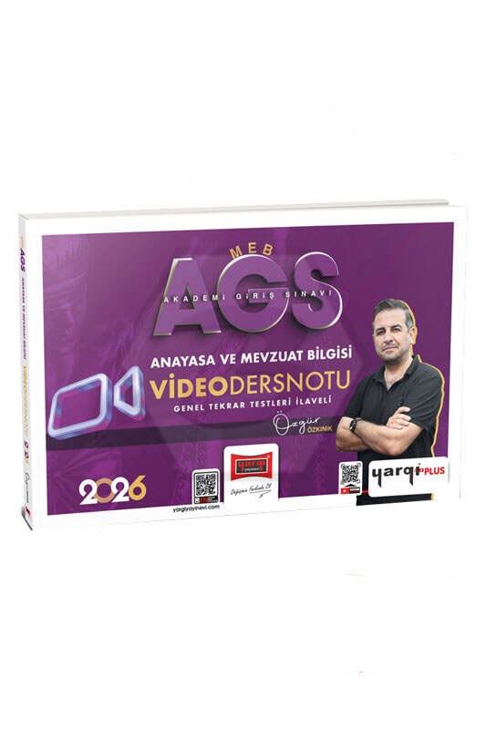2026 MEB-AGS Anayasa ve Mevzuat Bilgisi Video Ders Notları
