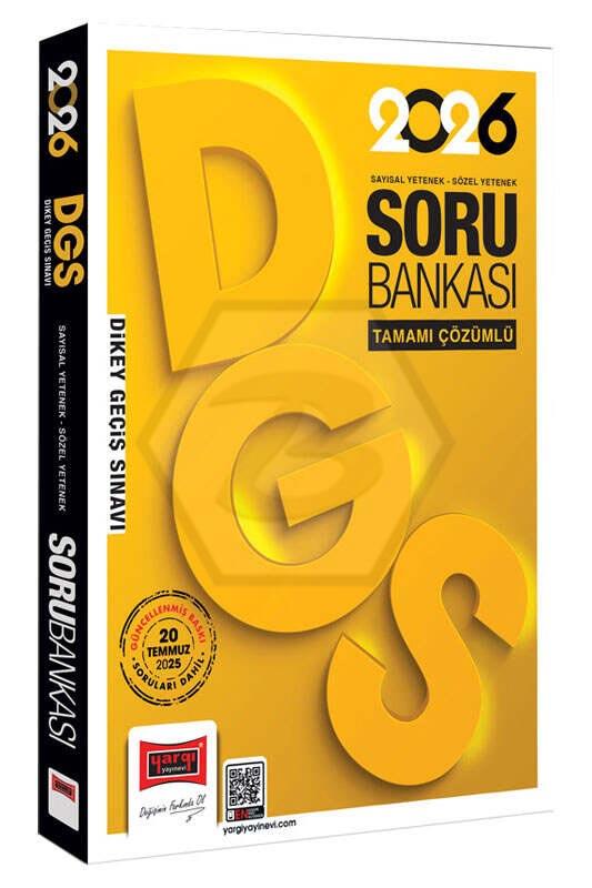 2026 DGS Sayısal-Sözel Yetenek Tamamı Çözümlü Soru Bankası