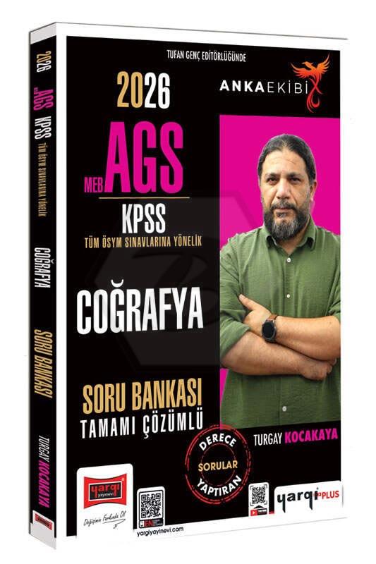 2026 MEB-AGS KPSS Anka Ekibi Tamamı Çözümlü Coğrafya Soru Bankası