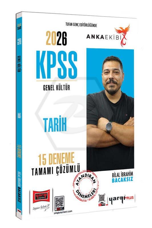 2026 KPSS Genel Kültür Anka Ekibi Tarih Tamamı Çözümlü 15 Deneme