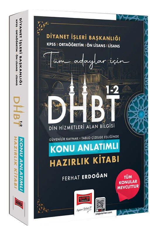 2026 KPSS - Ortaöğretim - Ön Lisans - DHBT 1-2 Tüm Adaylar İçin Konu Anlatımı Hazırlık Kitabı