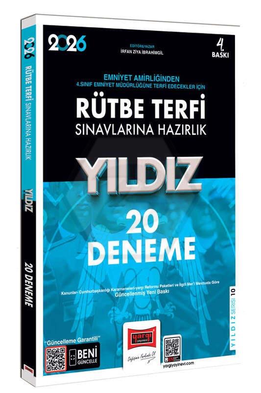 2026 Rütbe Terfi Sınavlarına Hazırlık Yıldız 20 Deneme