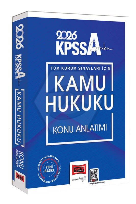 2026 KPSS-A Grubu Tüm Kurum Sınavları İçin Kamu Hukuku Konu Anlatımı