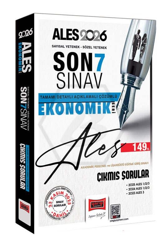 2026 ALES Sayısal-Sözel Yetenek Son 7 Sınav Çıkmış Sorular (Ekonomik Seri)