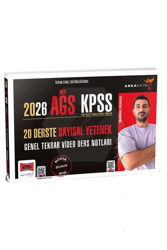 2026 Anka Ekibi MEB-AGS KPSS 20 Derste Sayısal Yetenek Genel Tekrar Video Ders Notları
