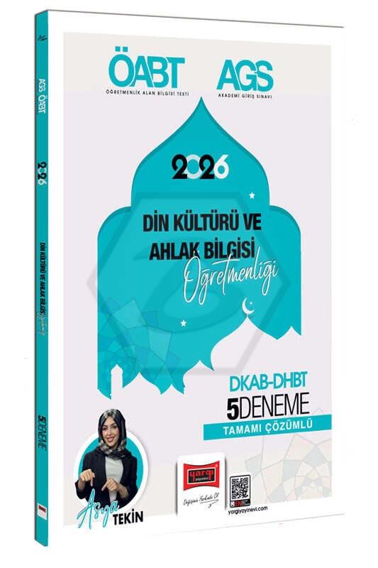 2026 ÖABT MEB-AGS DKAB-DHBT Din Kültürü ve Ahlak Bilgisi Öğretmenliği Tamamı Çözümlü 5 Deneme