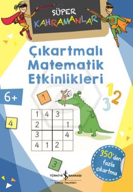 Çıkartmali Matematik Etkinlikleri Süper Kahramanlar