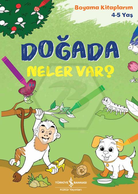 Doğada Neler Var? - Boyama Kitaplarım