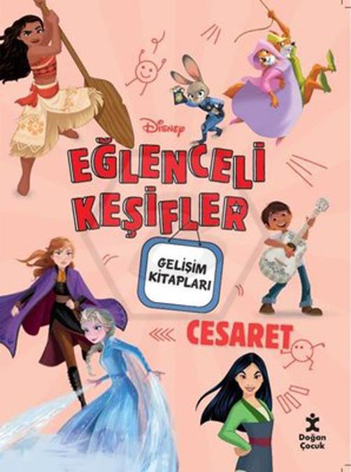 Disney Eğlenceli Cesaret - Keşifler Gelişim Kitabı