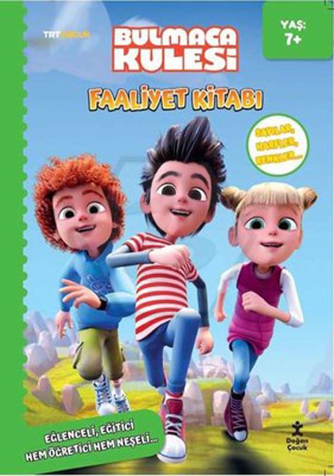 TRT Çocuk Bulmaca Kulesi Faaliyet Kitabı