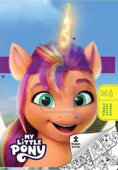 My Little Pony Taçlı Boyama Kitabı