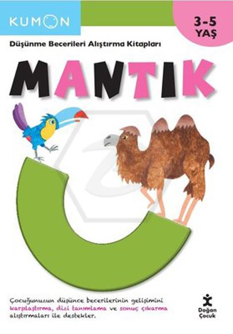 Kumon - Mantık - Düşünme Becerileri Alıştırma Kitabı