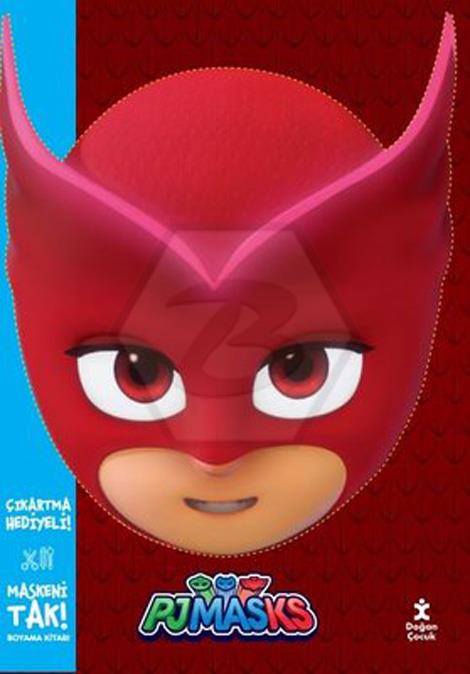 Maskeni Tak Pjmasks Baykuş Kız Boyama Kitabı