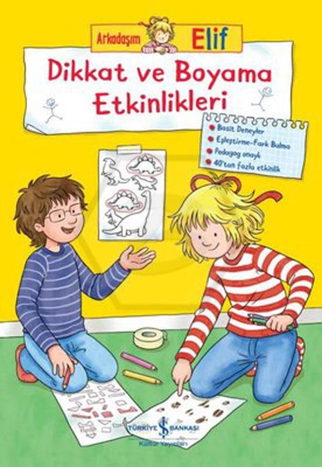 Arkadaşım Elif-Dikkat Ve Boyama Etkinlikleri