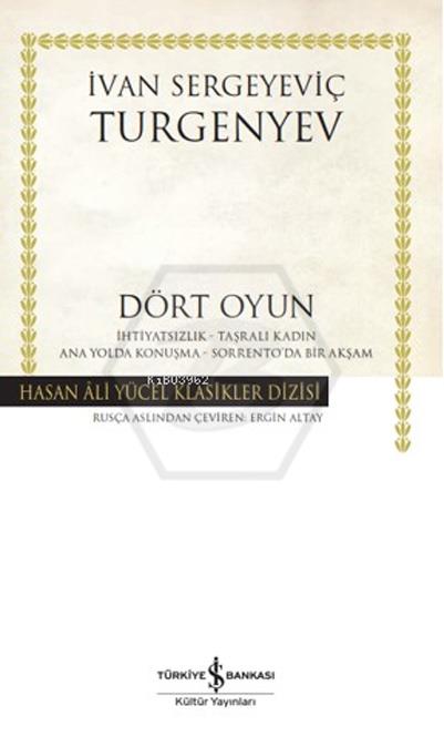 Dört Oyun (Hay) (Ciltli)