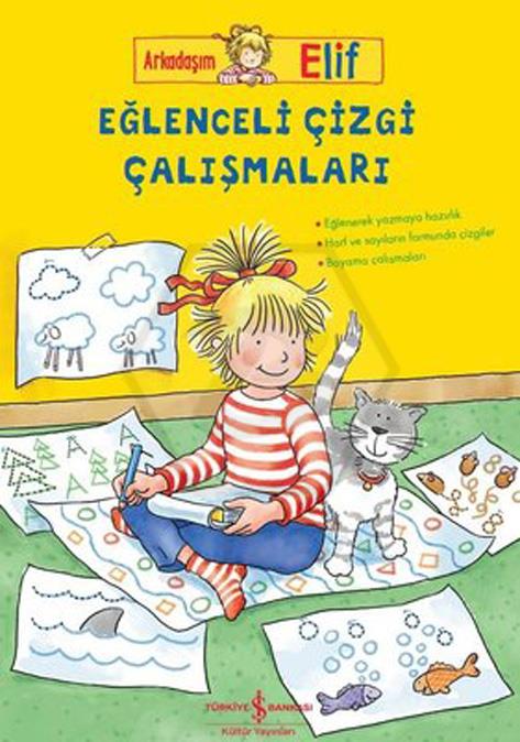 Arkadaşım Elif-Eğlenceli Çizgi Çalışmaları