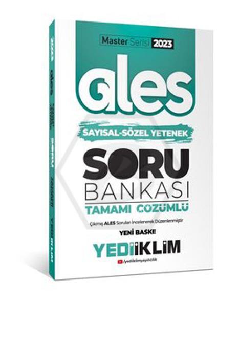 2023 Master Serisi Ales Sayısal- Sözel Yetenek Tamamı Çözümlü Soru Bankası