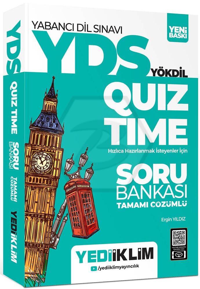 2026 YDS YÖKDİL Quiz Time Tamamı Çözümlü Soru Bankası