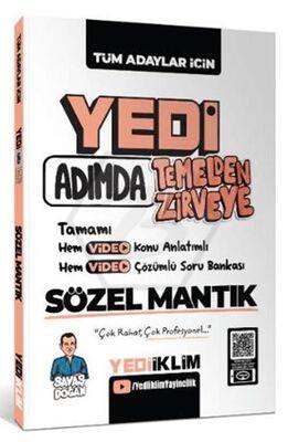 Yedi Adımda Temelden Zirveye Sözel Mantık Video Konu Anlatımlı Video Çözümlü Soru Bankası