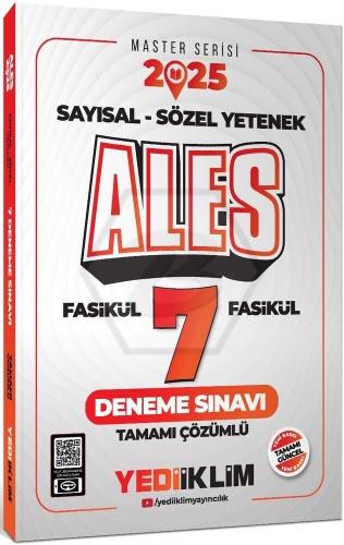 2025 ALES Sayısal Sözel Yetenek Tamamı Çözümlü 7 Fasikül Deneme Sınavı