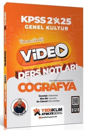 2025 KPSS Atölye Genel Kültür Coğrafya Video Ders Notları