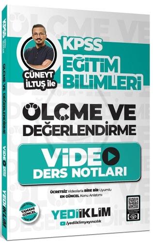 KPSS Eğitim Bilimleri Ölçme ve Değerlendirme Cüneyt İltuş İle Video Ders Notları