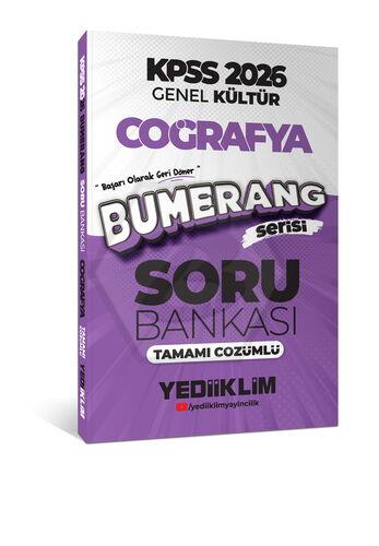2026 KPSS Genel Kültür Bumerang Coğrafya Tamamı Çözümlü Soru Bankası