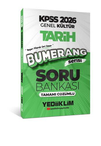 2026 KPSS Genel Kültür Bumerang Tarih Tamamı Çözümlü Soru Bankası