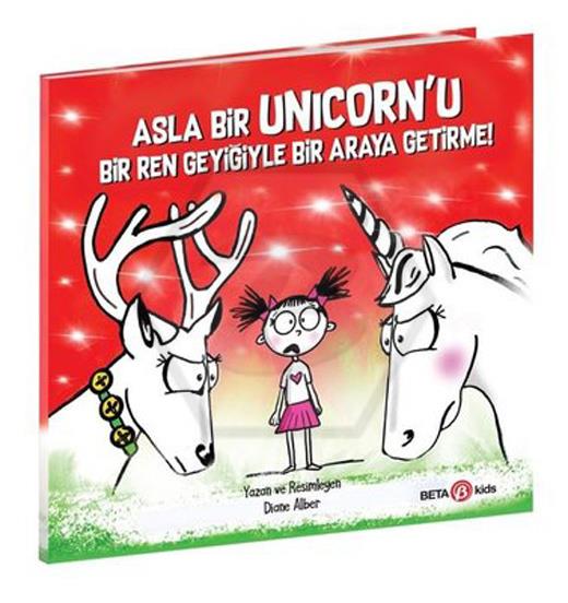 Asla Bir Unıcorn’U Bir Ren Geyiğiyle Bir Araya Getirme -