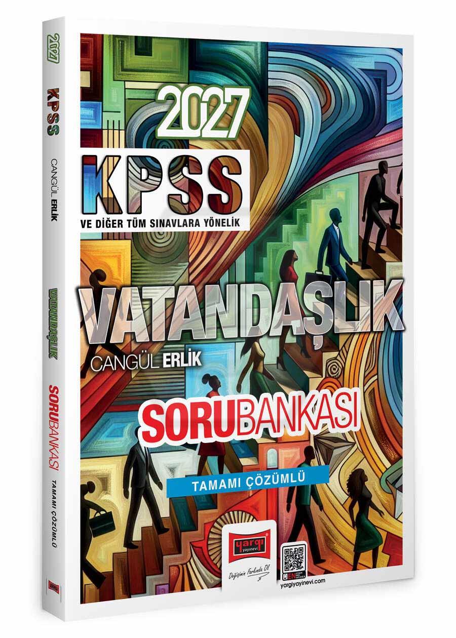 2027 KPSS Tüm Sınavlara Yönelik Vatandaşlık Tamamı Çözümlü Soru Bankası