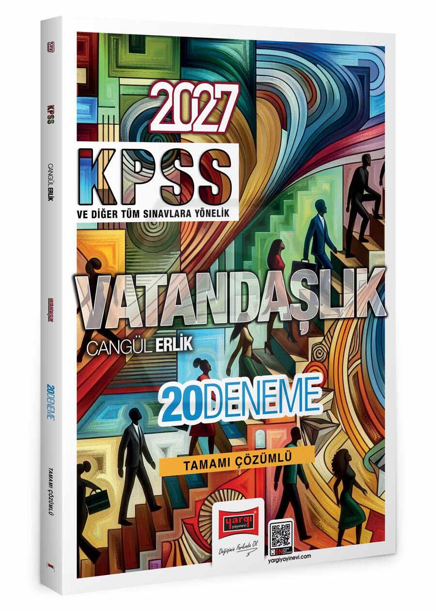 2027 KPSS Tüm Sınavlara Yönelik Vatandaşlık Tamamı Çözümlü 20 Deneme