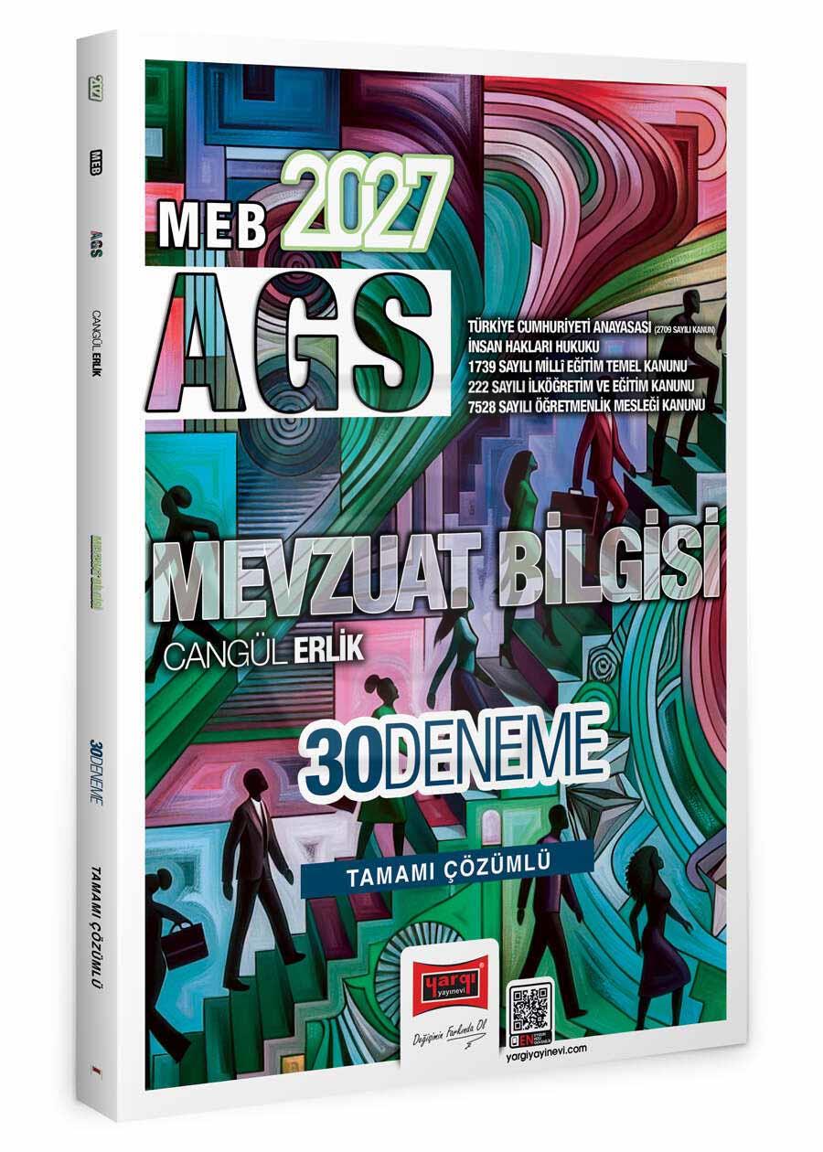 2027 MEB AGS Mevzuat Bilgisi Tamamı Çözümlü 30 Deneme