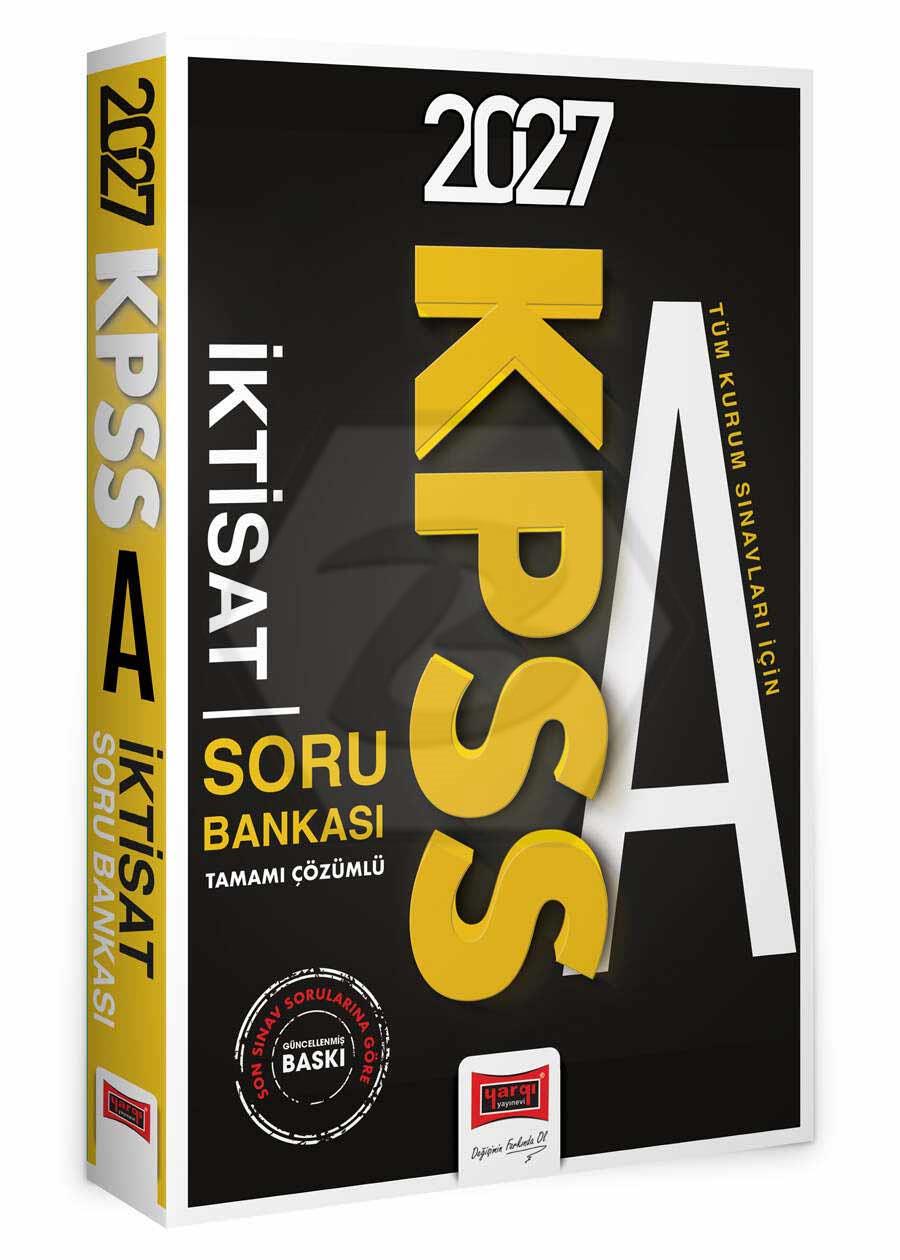 2027 KPSS A Grubu Tüm Kurum Sınavları İçin İktisat Soru Bankası