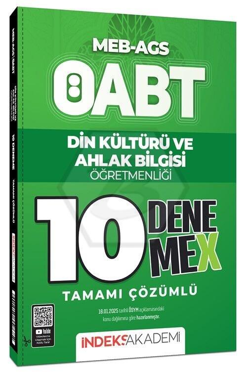 2026 ÖABT MEB-AGS Din Kültürü ve Ahlak Bilgisi 10 DenemeX Çözümlü