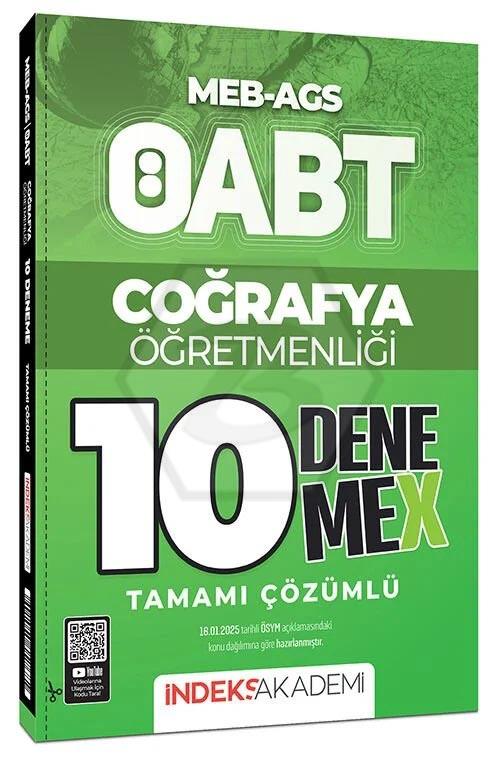 2026 ÖABT MEB-AGS Coğrafya Öğretmenliği 10 DenemeX Çözümlü