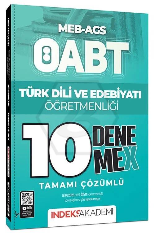 2026 ÖABT MEB-AGS Türk Dili ve Edebiyatı Öğretmenliği 10 DenemeX Çözümlü