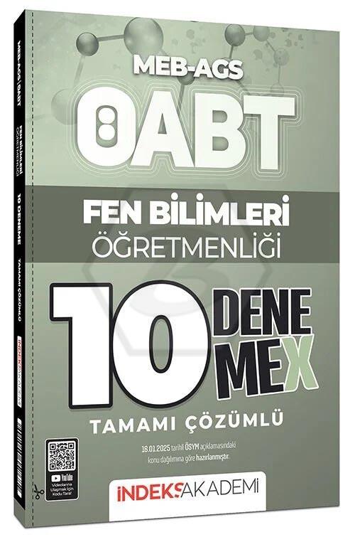 2026 ÖABT MEB-AGS Fen Bilimleri Öğretmenliği 10 DenemeX Çözümlü