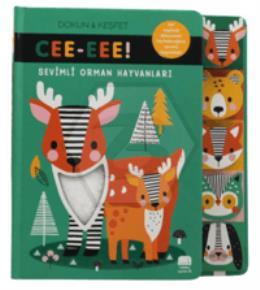 Sevimli Orman Hayvanları/ CE-EEEE! Dokun & Keşfet Ciltli
